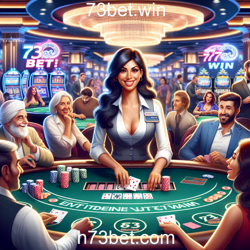 Experimente a Emoção do Cassino Ao Vivo no 73bet.win